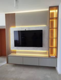 Media wall,living room design,kitchen work,bedroom design,PVC molding,