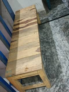 New wooden Bench