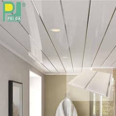 PVC panel ceiling,glass paper,rock wall,wpc panel,3d panel,glass work,