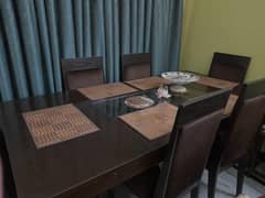 Dining Table + 6 chairs