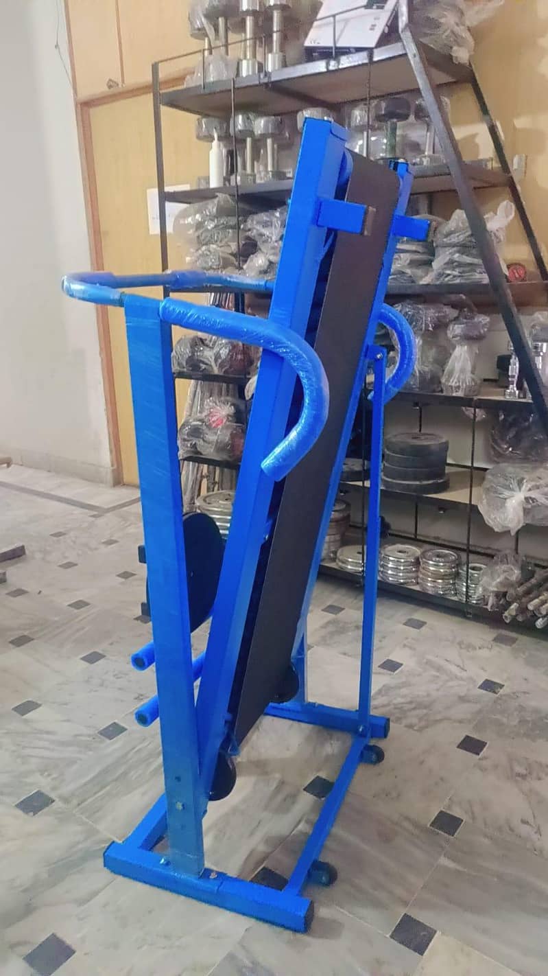Manual treadmill with rollers and twister exercise machine box packed 2