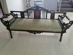 one 3 seater sofa + one 2 seater and two single seater sofas .