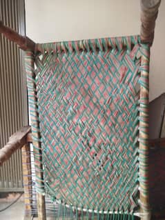 wooden charpai