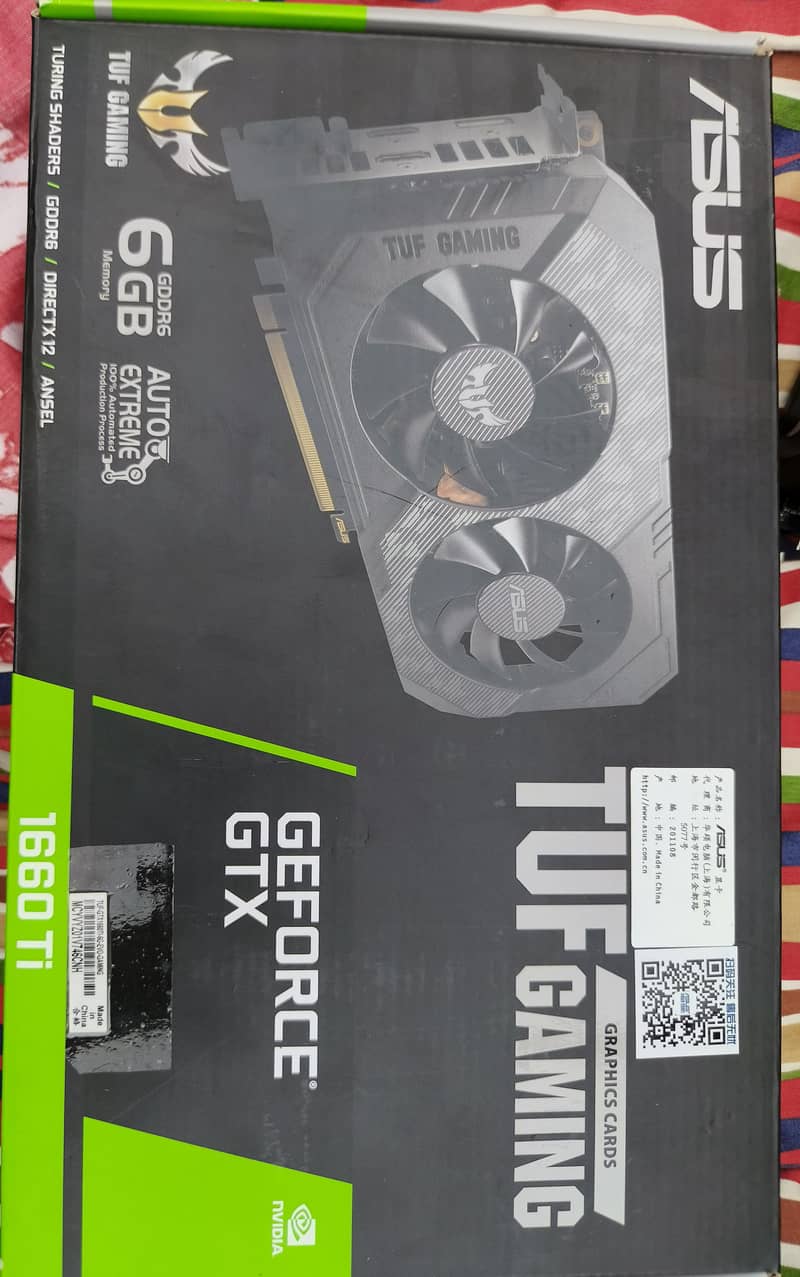 Nvidia GTX 1660 Ti 6GB GDDR6 - Excellent Condition- Almost New 1