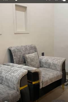 5 seater grey color sofa set