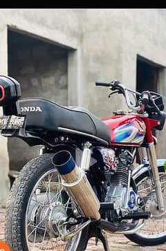 Honda cg125 Seat bracket exhaust