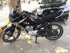 Yamaha 125cc YBR Bike neat clean condition Golden number