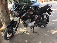 Yamaha 125cc YBR Bike neat clean condition Golden number