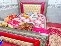 bed set with dressing 2 side tables