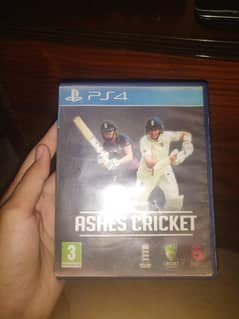 ashes cricket PS4 game