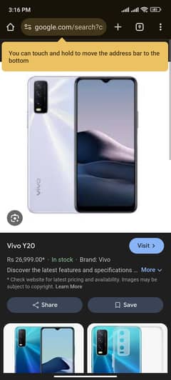 Vivo y20