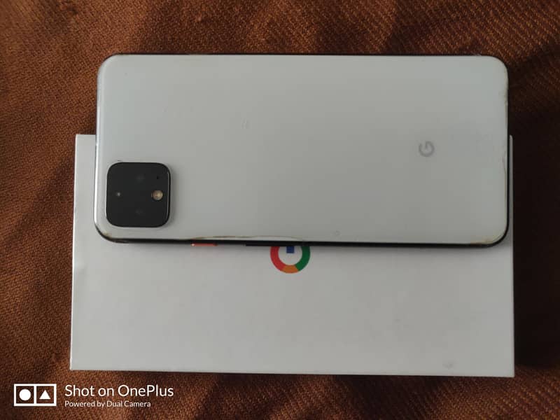 Google pixel 4xl with box single sim approved 0