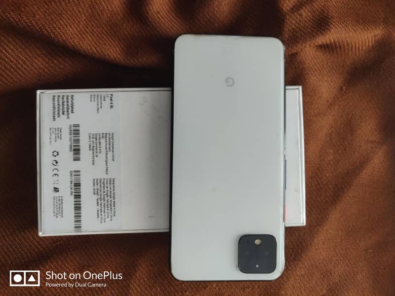 Google pixel 4xl with box single sim approved 1