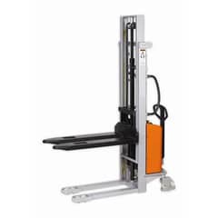Semi Electric stacker/ lifter/forklifter/1000kg/ 10ft height