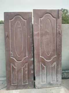 2 (6*2.5) Wooden Ply Door Available
