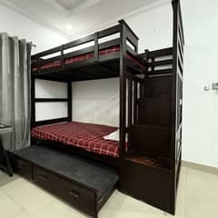 Bunk bed triple beds