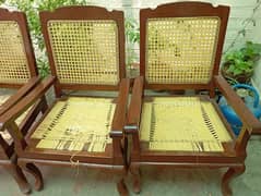 4 wooden chairs for sale