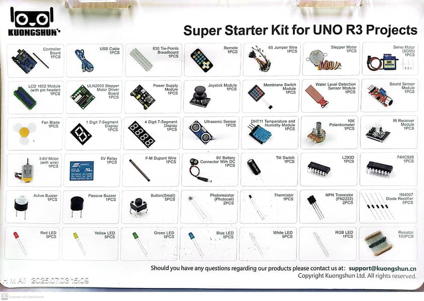 Arduino Uno brand new kit 0