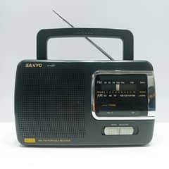 Vintage SANYO RP-6165F AM/FM Radio Tuner and Portable Receiver | Rare