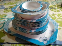 Premium Melamine Dinner Set – Stylish, Durable & New!