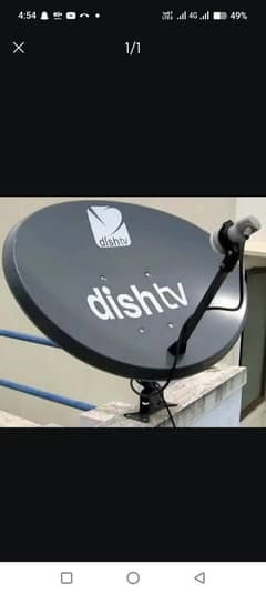 HD dish antenna tv sell service  with receiver lnb  ins032114546O5