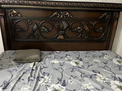 Bed with mattress used
