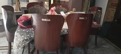 Dinning Table with 6 chairs