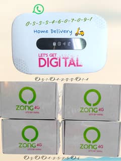 zong digital new MBB cloud available without activation+ COD