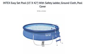 intex easy set swimming pool 15 x 42 | swimming pool | 03037527403