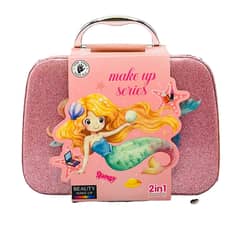 Magical Mermaid 2-in-1 Makeup & Jewelry Kit for Girls