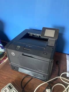 HP laserjet 400 with touch panel and eprint