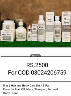 Hair oil and serums