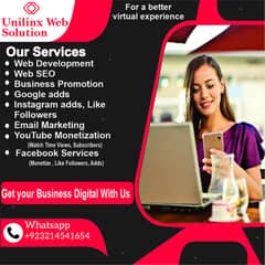 YouTube Monetization / Social Media Marketing / Website Development