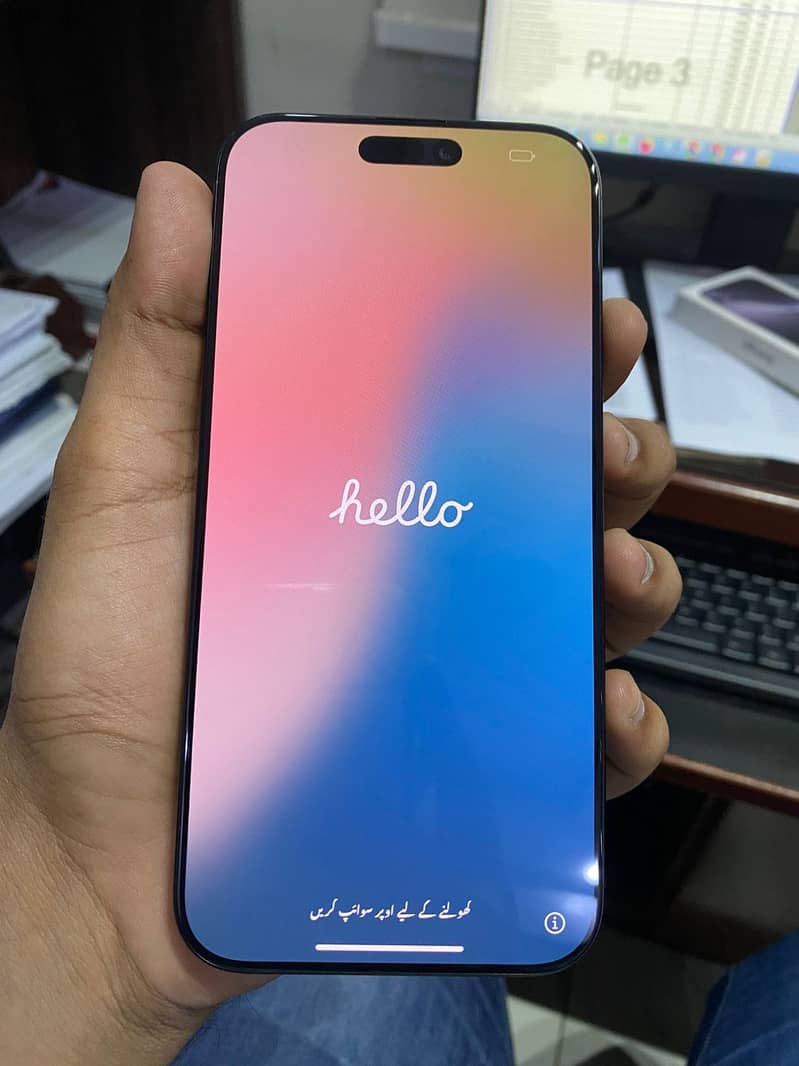 iPhone 16 pro max 3 cycle count jv 10 days used only 2