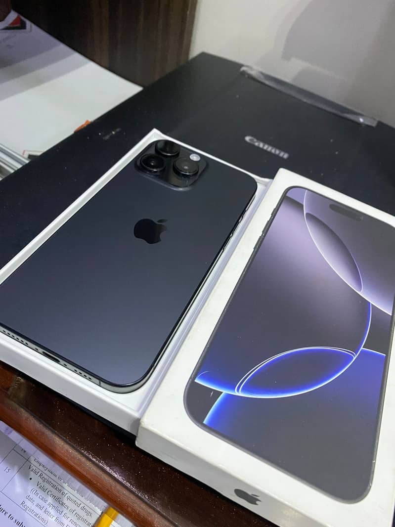 iPhone 16 pro max 3 cycle count jv 10 days used only 7