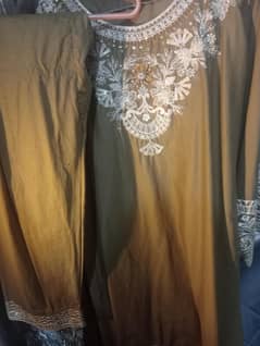 3 piece dress beautiful wear for function mehndi