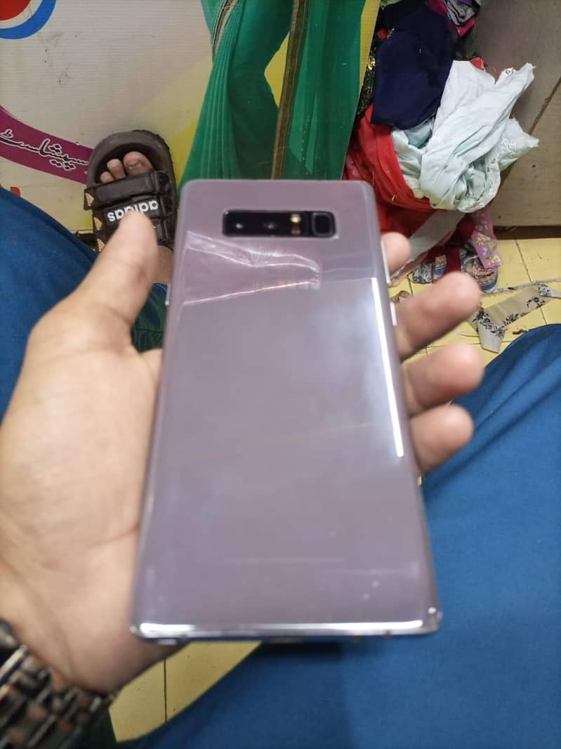 ssnmsung note 8 modeo h ram6.64. h exchange  possible new model 1