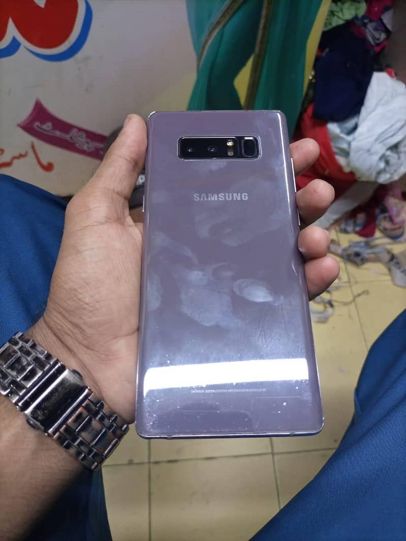 ssnmsung note 8 modeo h ram6.64. h exchange  possible new model 3
