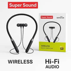Super Sound Neckband with Deep Bass, Long Battery, All-Day Comfort
