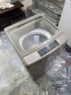 Haier Automatic Washing Machine 9kg Condition 10/10 Under Warranty