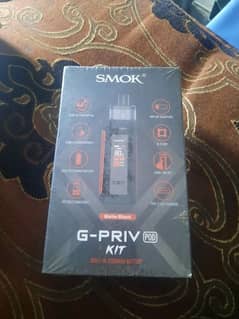 smok g priv kit matte black