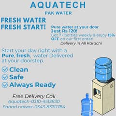 Drinking Water, Dispenser water bottle