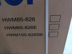 hiar Washing machine New
