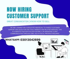 Sales Representative (Client Management)