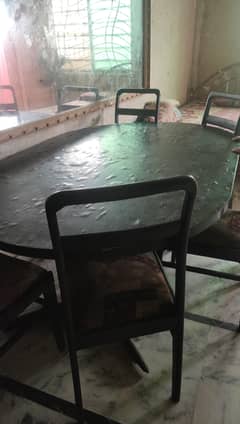 Dinne table for sale 5 setar