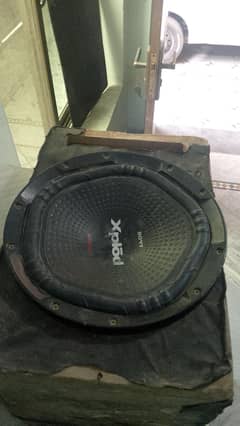 car amplifier and Woofer  in good condition