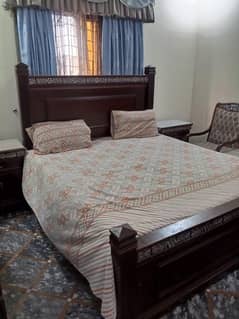 bed. . side table. . darasan etc