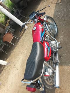 23/24 lush condition bike Honda  cg 125 nmbr ni laga howa one hand use