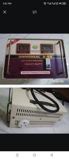 Stabilizer Universal 5000 watt