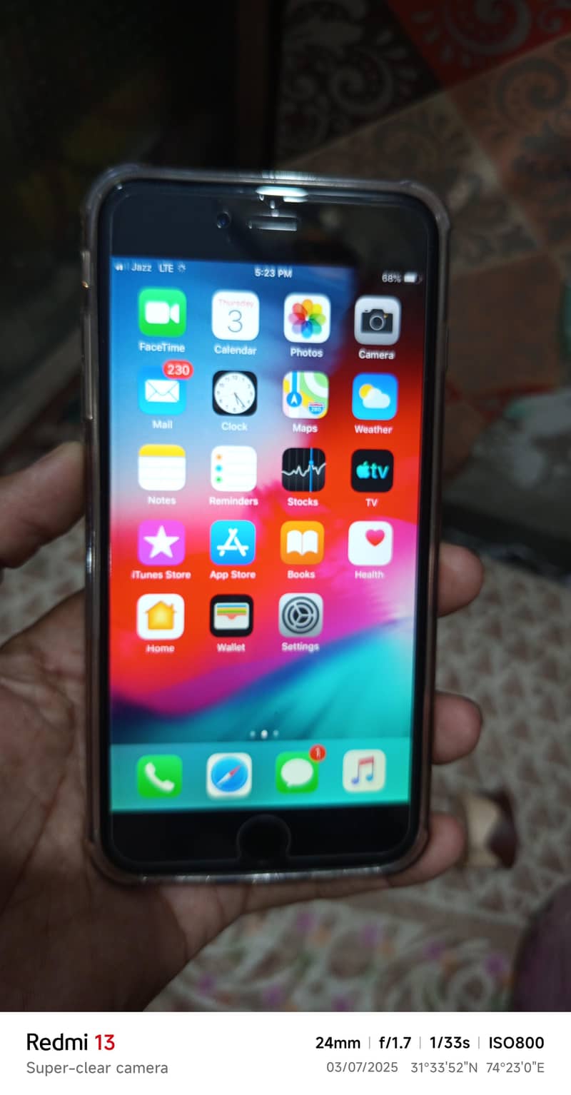 iphon 6 plus pta  approve .  16gb. exchange also possible 6